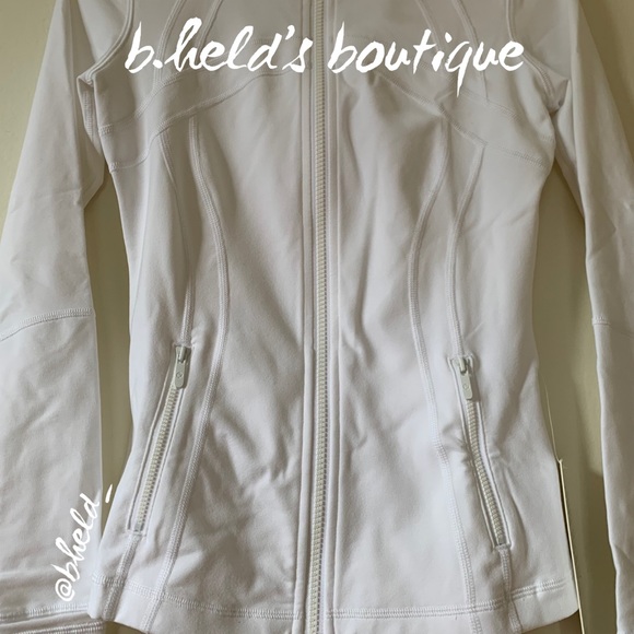 lululemon Define Jacket *Luon in White Size 4 Brand New NWT - Picture 5 of 16